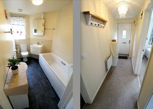 Bathroom and Hall- click for photo gallery